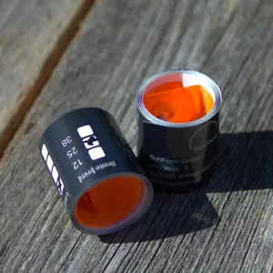 2x Flatterband für SunForm-Sonnenfänger: Schmetterling (Orange) - Bild 1 von 5