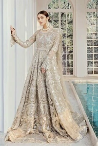 Pakistani Bridal dress. Indian Bridal Dress. Party Wear. Wedding Wear. Long Maxi - Picture 1 of 3