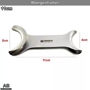 Wangenhalter Oralchirurgie Wundhaken Spreizer Zunge Abhalter Lippen Retraktor CE - Bild 1 von 3