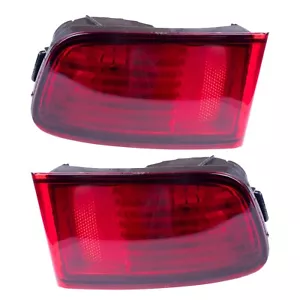 REAR BUMPER FOG LIGHT PAIR LAMP FOR TOYOTA LAND CRUISER PRADO FJ120 2003-2009 - Picture 1 of 6
