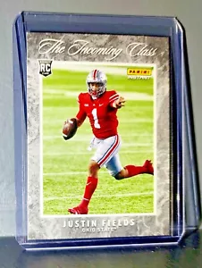Justin Fields 2021 Panini NFL The Incoming Class Rookie Football Card 1/3059 - Picture 1 of 2