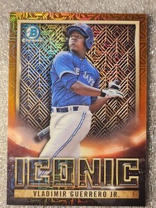 2023 Bowman Chrome Mega Box #BI-12 Vladimir Guerrero Jr. Iconic Orange #/25