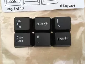 Kinesis Advantage single keycap QWERTY cherry MX DCS R3 1x1.25 - Picture 1 of 4
