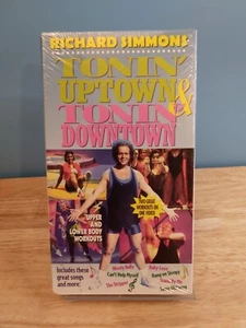 Richard Simmons Tonin Uptown And Tonin Downtown VHS - Picture 1 of 2