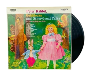 Peter Rabbit, Goldilocks and Other Great Tales Vinyl Record 1960 RARE - Picture 1 of 5