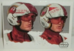 STAR WARS THE FORCE AWAKENS - CONCEPT ART CARD #19 - RESISTANCE PILOTS - Picture 1 of 1