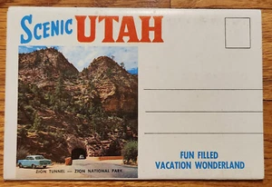 Carpeta de postales escénica de Utah PC - 12 postales años 60 imagen a color - Imagen 1 de 2