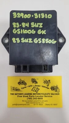 Módulo de encendido ECM encendedor CDI Suzuki GS1100G GS850G 1983-1984 ECU 32900-31310 Foto 1 de 4