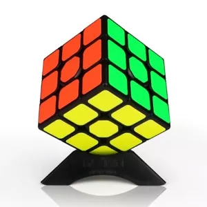 Magic 3x3 cube Puzzle toy Qiyi Smooth Fast Speed Kids Brain Game Classic - Picture 1 of 23