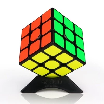 Qiyi 3x3 glatt schneller Speed Cube magisches Puzzle Erwachsene Spielzeug Gehirn Spiel Spaß klassisch