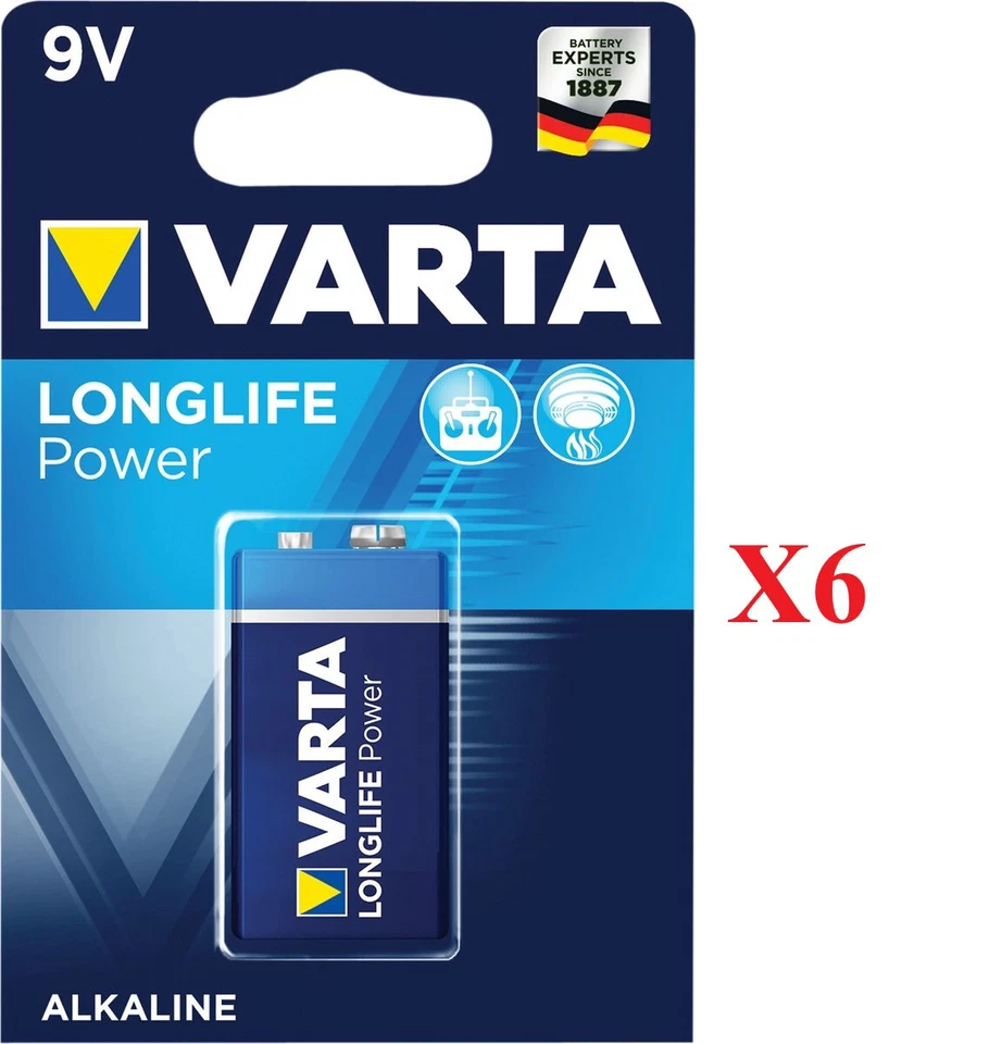 Batteries Varta High-energy Transistor 1 Pièce Lr61 9v