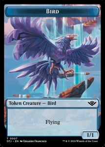 Bird FOIL TOKEN - Outlaws of Thunder Junction (OTJ)(Near Mint NM) - Picture 1 of 1