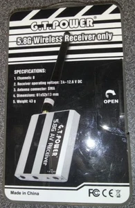 G.T. Power 5.8G Wireless Receiver Only GT66 NEW - Picture 1 of 1