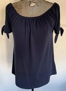 WOMENS RAINBOW NAVY TOP SIZE S BNWOT - Picture 1 of 7