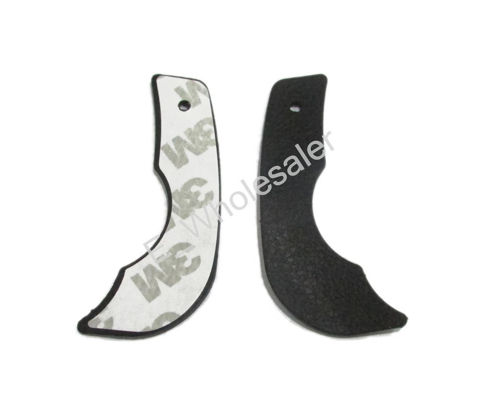 Cubierta de goma con agarre trasero para pulgar del cuerpo 2 piezas para Nikon D90 + cinta adhesiva Foto 1 de 1
