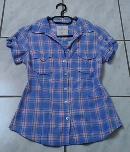 Neuwertig!!! Blau/rot/weiß karierte L.O.G.G. Bluse/Hemd in Gr. 38 - Bild 1 von 2