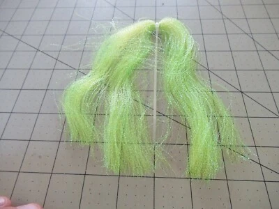 KRYSTAL FLASH FLY TYING LURE MAKING MATERIAL CRYSTAL FLASH SPLASH CHARTREUSE - Image 1 of 3