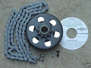 Piezas de minimoto Go Kart 3/4 "Embrague de diámetro y cadena de 3 pies # 40 - Imagen 1 de 1