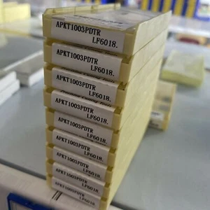 Kostenloser Versand APKT1003PDTR LF6018 APKT 1003 PDTR Fräseinsätze Hartmetalleinsätze - Bild 1 von 2