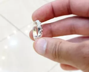 Einzigartiger handgefertigter 999 reiner Silber Ring für Damen und Herren - DIE SCHMUCKWERKSTATT - Bild 1 von 2