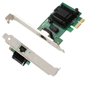 RJ-45 LAN Adapter Gigabit PCI-E Network Card Ethernet Splitter Adapter Lan Card - Picture 1 of 6