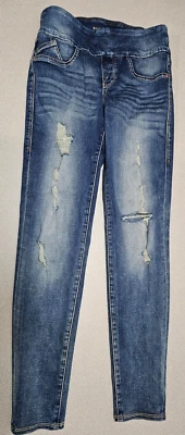 Pantalones de mezclilla ajustados desgastados Rock & Republic RX Fever talla 6 (28x28) Foto 1 de 4