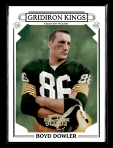 2007 Donruss Threads Boyd Dowler /100 Pro Gridiron Kings Gold Holofoil - Picture 1 of 2