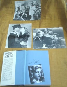 Hand-Signed by Lauren Bacall  - 1st/1st and Original D/J - 1979 plus Bonus Pics - Picture 1 of 18