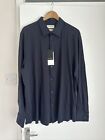 Marks and Spencer Autograph Men’s Shirt Luxury Knitted Fabric Size 3XL Slim Fit