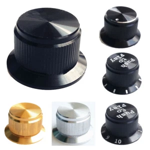 Perilla potenciómetro de control de tono de audio de alta fidelidad de aleación de aluminio 6 mm diámetro del orificio del eje - Imagen 1 de 14