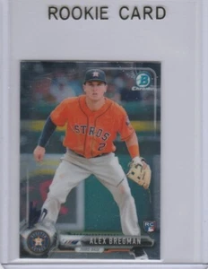 ALEX BREGMAN Mini ROOKIE CARD Bowman Chrome Baseball 2017 HOUSTON ASTROS RC - Picture 1 of 2