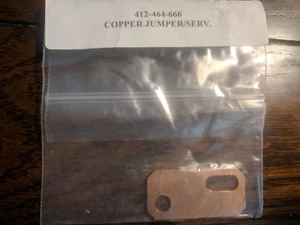 One (1) Copper Jumper for 117-051 Matco 110 amp MIG welder Part 412-464-666 - Picture 1 of 1
