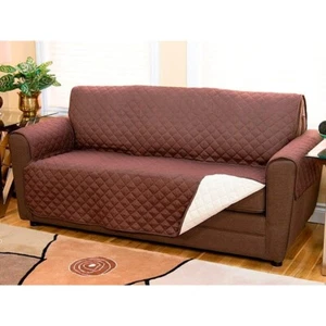 Funda Reversible para Sofá de 2 Plazas | Protector de Sillón de Tela Acolchada - Imagen 1 de 3