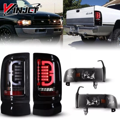 Faros + Luces traseras LED Luces traseras para Dodge Ram 1500 2500 3500 1994-2001 Foto 1 de 4
