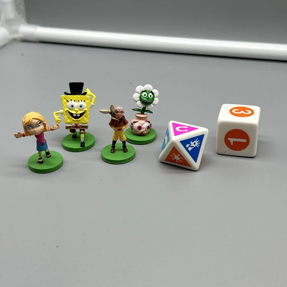 Nick Scene it? DVD Board Game Different Play Pieces Nickelodeon Dice Pawns - Image 1 of 1