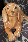 Vintage Golden Retriever? Labrador? Dog 12” Figurine Lying Down
