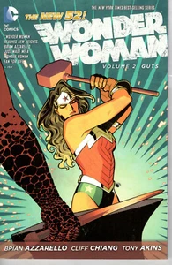 WONDER WOMAN N52 VOL 2 Guts by Brian Azzarello (2013, Trade Paperback) - Foto 1 di 2