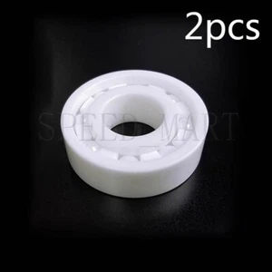 2 Stck. 686 Kugellager alle Vollkeramik ZrO2 Zirkoniaoxid glatt 6*13*3,5 mm - Bild 1 von 4