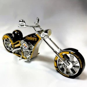 Pittsburgh Steelers Collectible Motorcycle Figurine By The Hamilton Collection - Picture 1 of 8