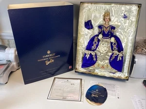 1998 FABERGE IMPERIAL ELEGANCE PORZELLAN BARBIE - 19816 - OVP - LIMITIERT - Bild 1 von 23