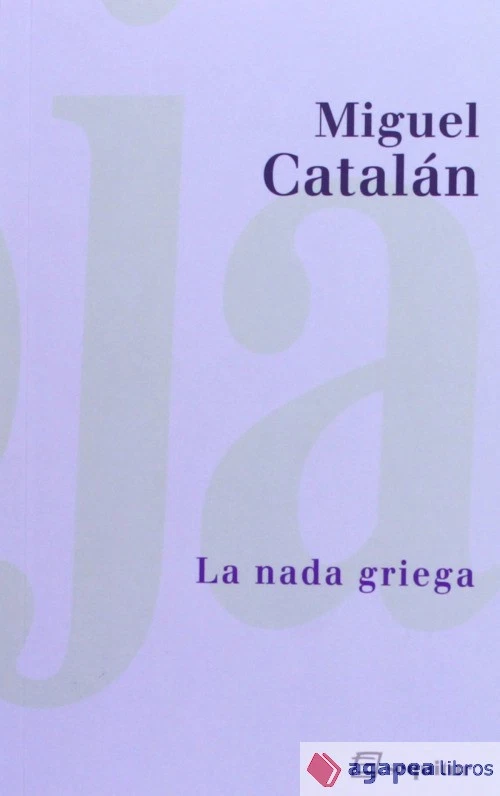 La nada griega : 111 paradojas. NUEVO. ENVÍO URGENTE (Librería Agapea) - Imagen 1 de 1