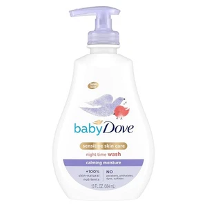 Baby Dove Sensitive Skin Care Wash Calming Moisture 13 Ounce (Pack of 1) - Picture 1 of 12
