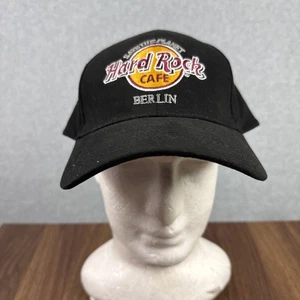 Hard Rock Cafe Berlin Strapback Baseball Dad Mütze schwarz Y2K - Bild 1 von 7