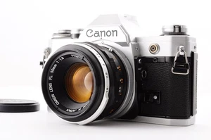 Canon AE-1 Silver / Lens FL 50mm f/1.8 Excellent+ from Japan Y2712 - Picture 1 of 22