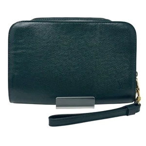 Louis Vuitton LV Baikal pochette Epicea borsa in pelle verde taiga - Foto 1 di 11