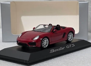 Porsche Boxster (981) GTS 2015 Carmine Red 1:43 Minichamps WAP 020 014 0E (14) - Picture 1 of 18