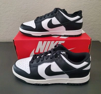 Mujer Nike Dunk Low "Panda" Blanco/Negro-Blanco (DD1503 101) W Talla 7 NUEVO Foto 1 de 4
