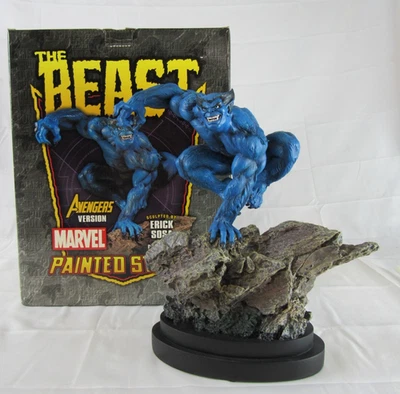 Bowen Designs Marvel 12" Bestia Tamaño Completo Estatua Vengadores Versión Sin usar, en caja LA630 Foto 1 de 4