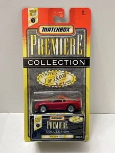 1995 Matchbox Premiere Collection Mazda RX-7 World Class 1 of 25,000 Red Sealed - Picture 1 of 14