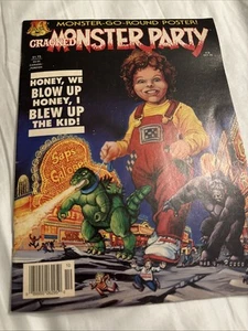 VINTAGE CRACKED MAGAZINE MONSTER BABY NO 18 OCT. 92 SW9 - Picture 1 of 2
